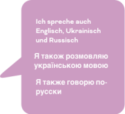 Artur Smorodin spricht auch Englisch, Ukrainisch und Russisch.